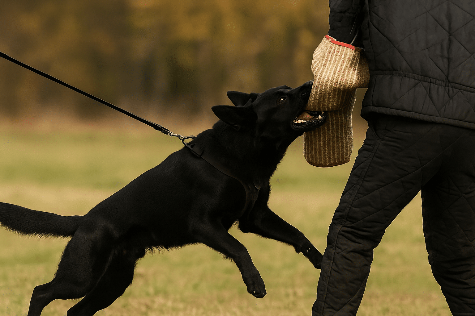Schaeferhunde-von-der-Heldenquelle-Schutzdienst beim Deutschen Schäferhund